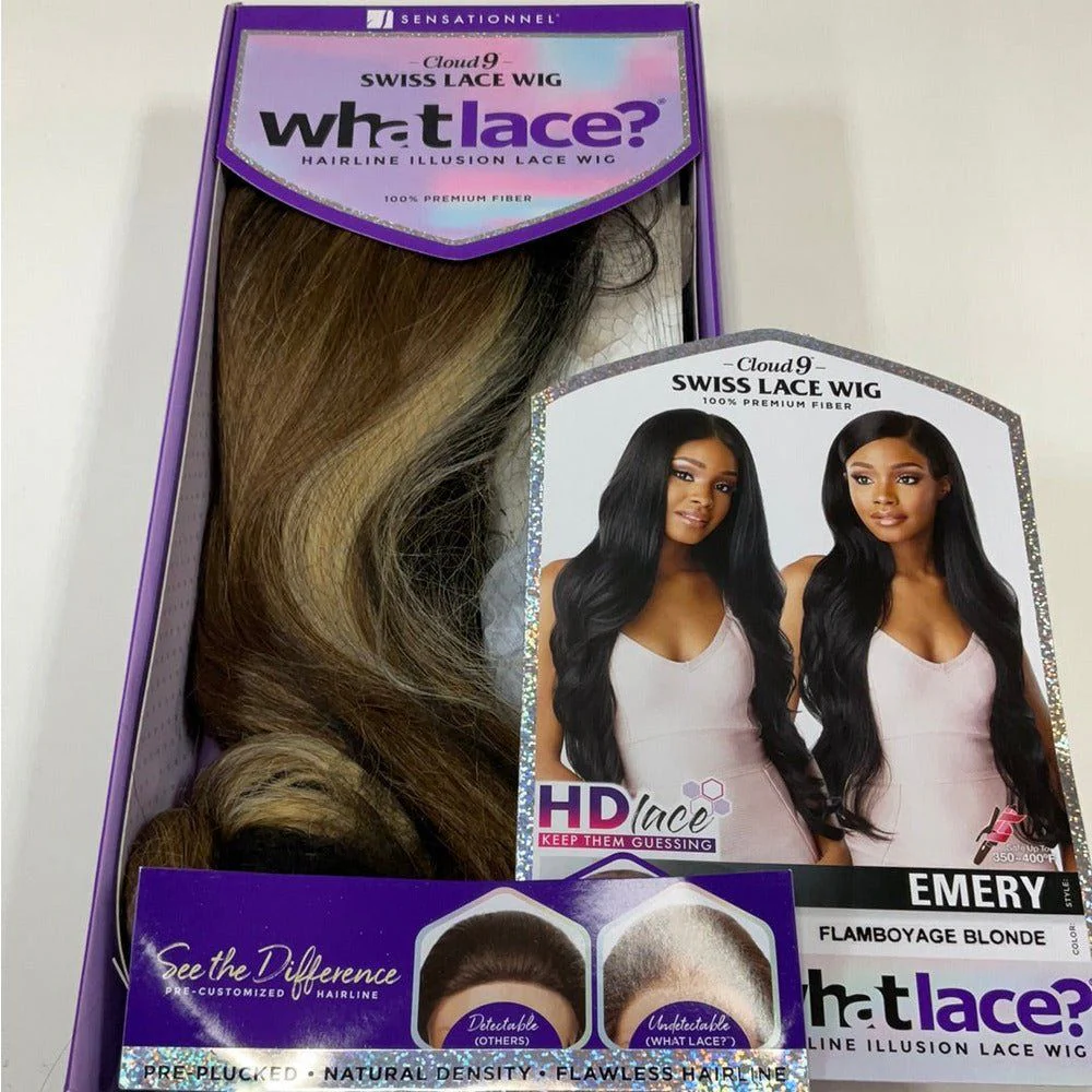 Sensationnel Cloud 9 What Lace Synthetic 13x6 HD Lace Front Wig - Emery - Image 8